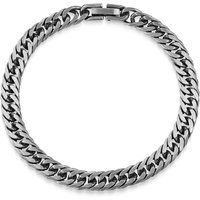 Massives Mattes Panzerketten Armband