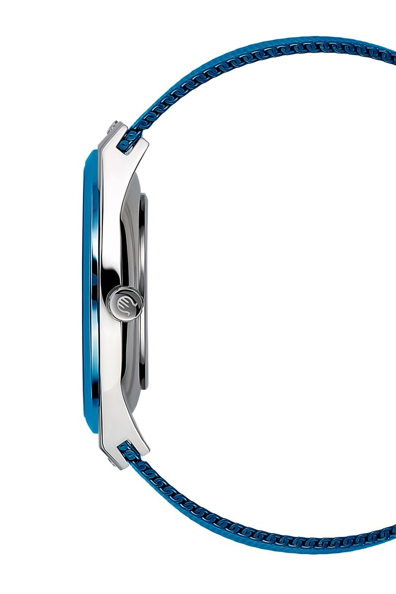 Multifunktionsuhr mit Mesh-Armband