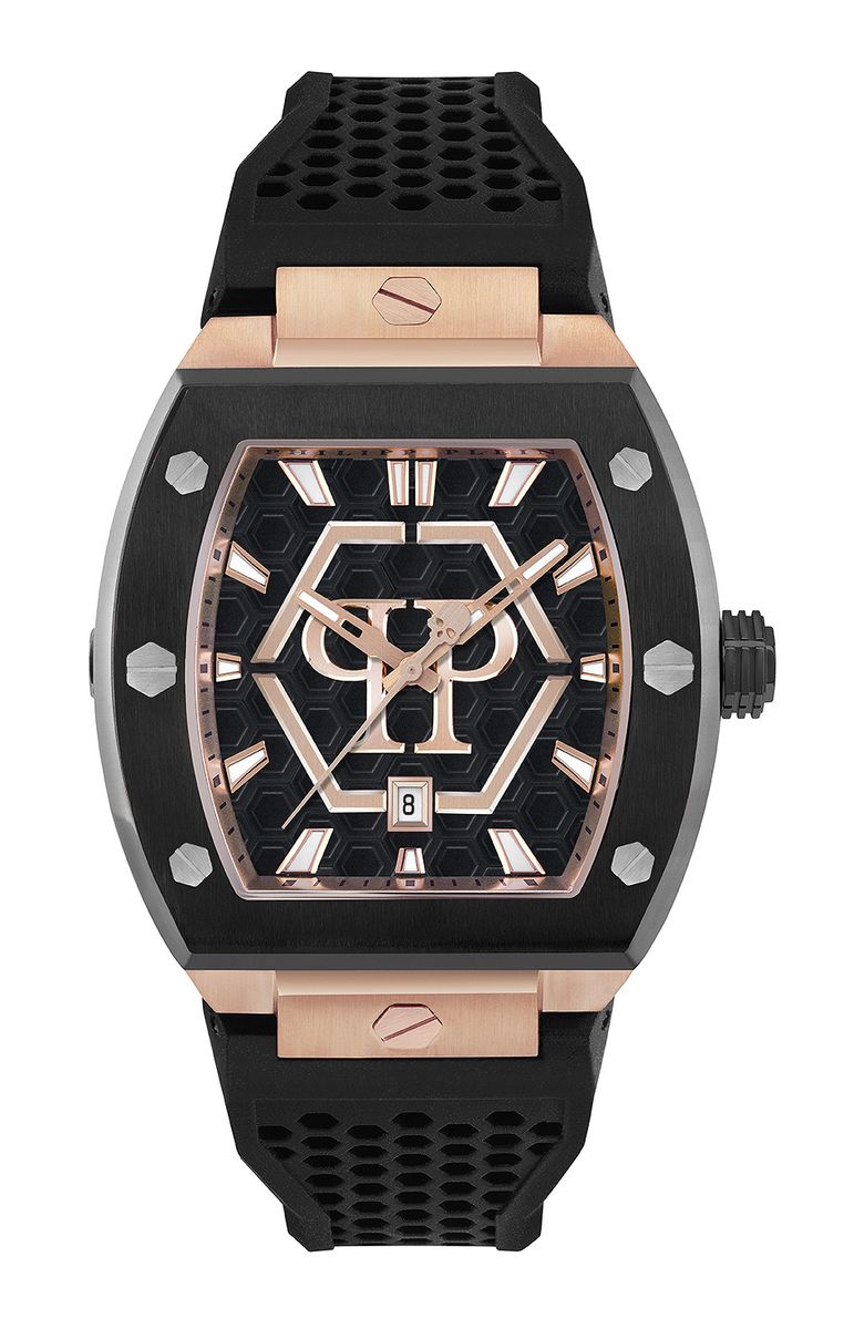 Hexagon Phantom Tonneau Armbanduhr