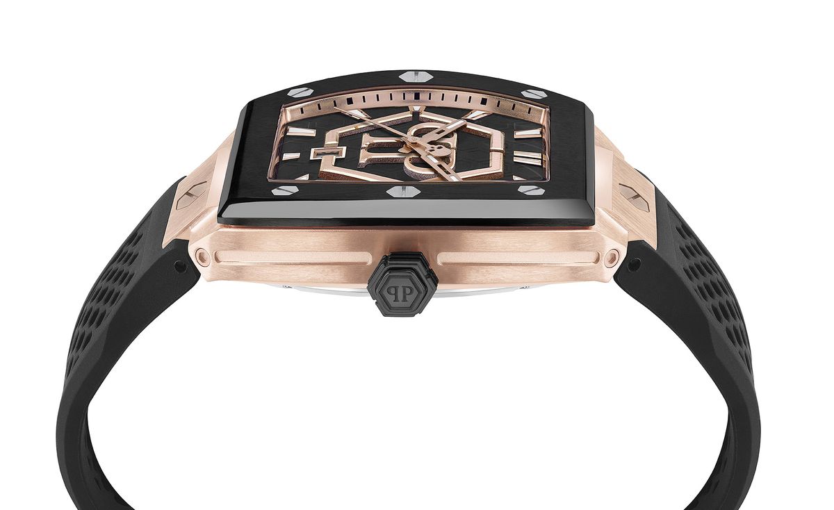 Hexagon Phantom Tonneau Armbanduhr