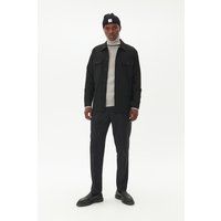 Strukturiertes Overshirt mit gerader Passform