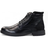 Robuste Biker-Stiefeletten zum Schnüren