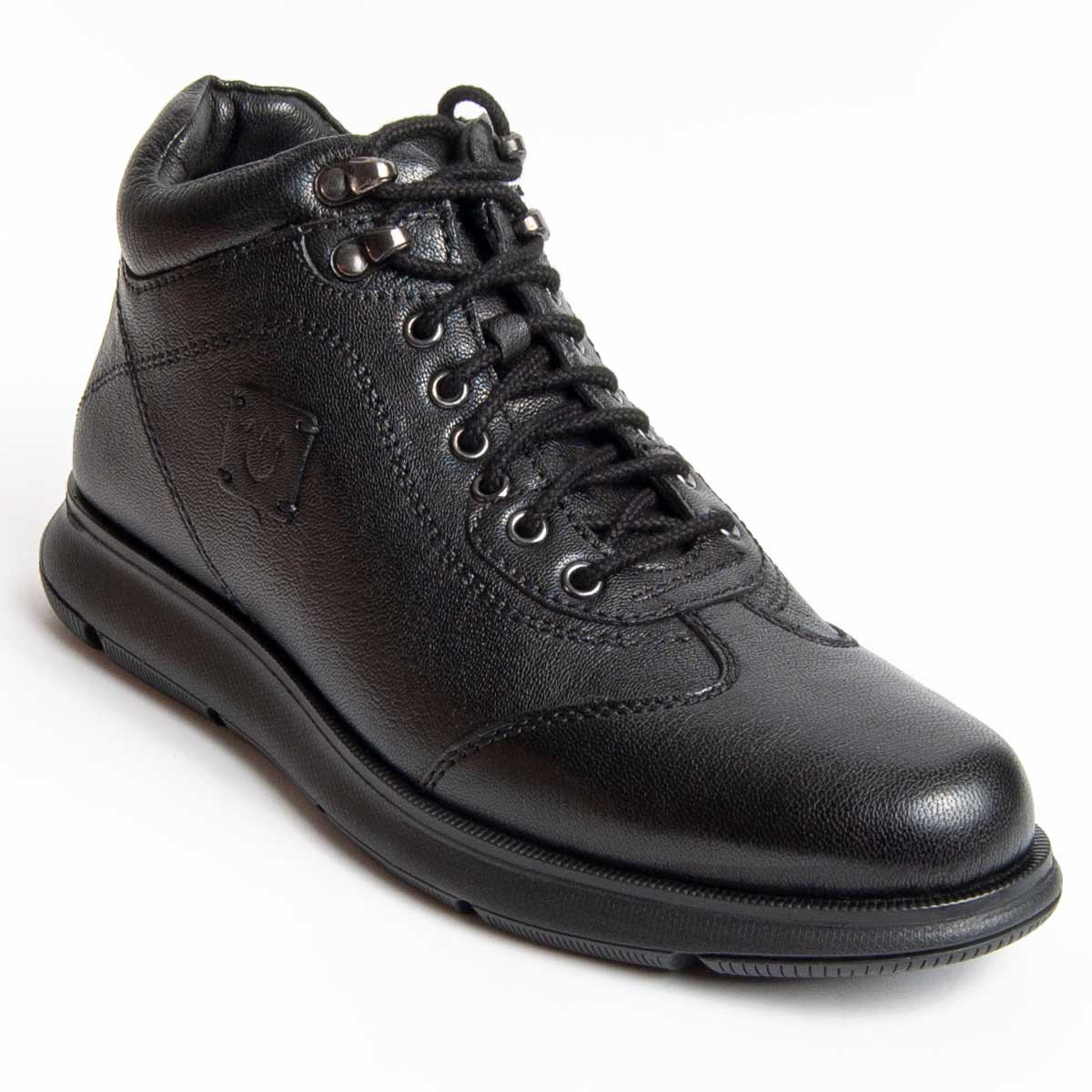 Vielseitige Leder-Ankle-Boots