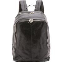 Minimalistischer Lederrucksack aus Narbenleder