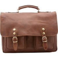 Leder-Aktentasche im Vintage-Stil