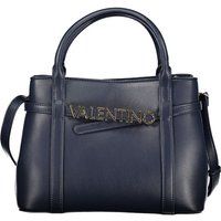 Strukturierte Handtasche mit Logodetail