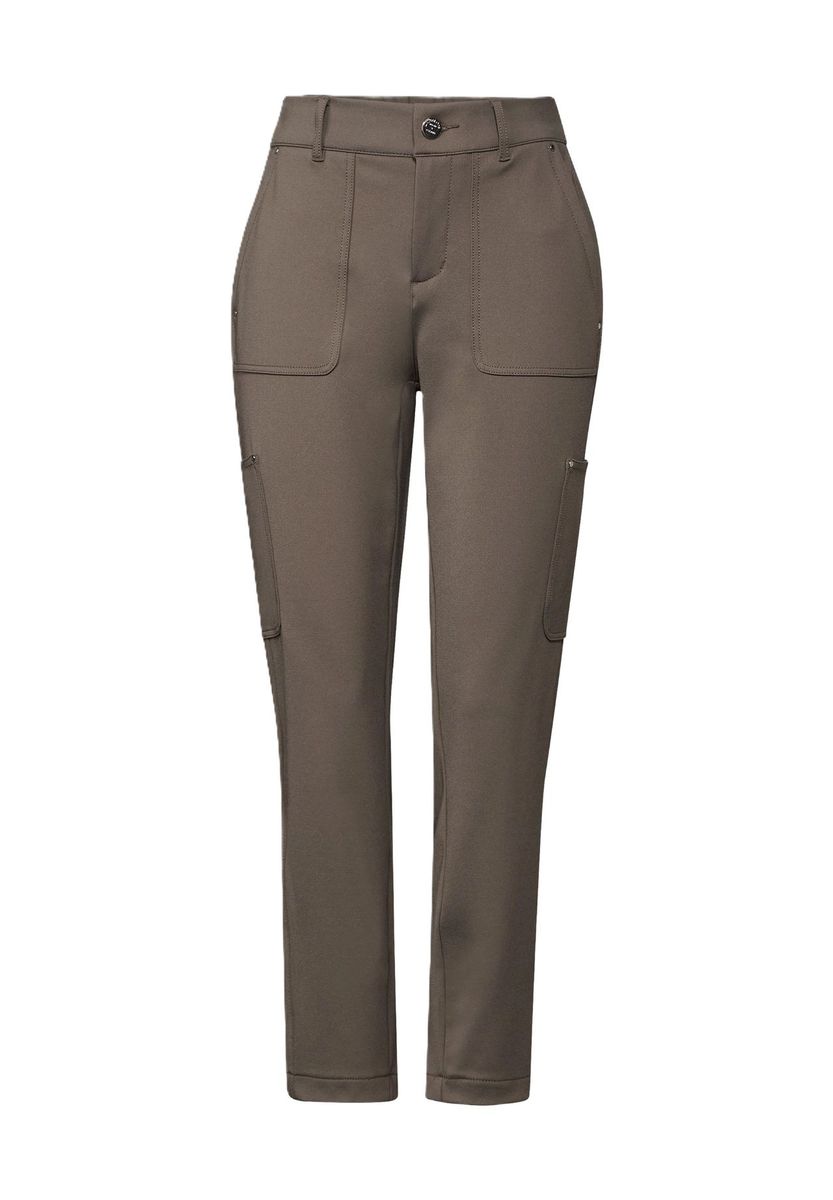 Twill Cargohose mit Taschen