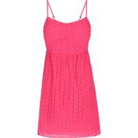 Mini-Sommerkleid mit Lochstickerei