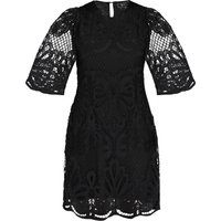 Elegantes Florales Spitzen-Minikleid