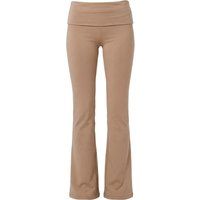 Minimalistische Jersey-Hose mit Schlag