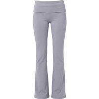 Minimalistische Yoga-Hose mit Umschlagbund