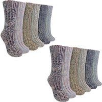 Warme Alpaka-Woll-Stiefelsocken