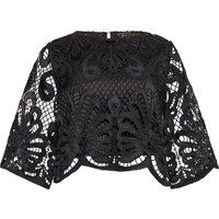 Elegante Paisley-Spitzenbluse