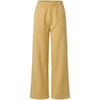High-Waist Weite Fleece-Jogginghose