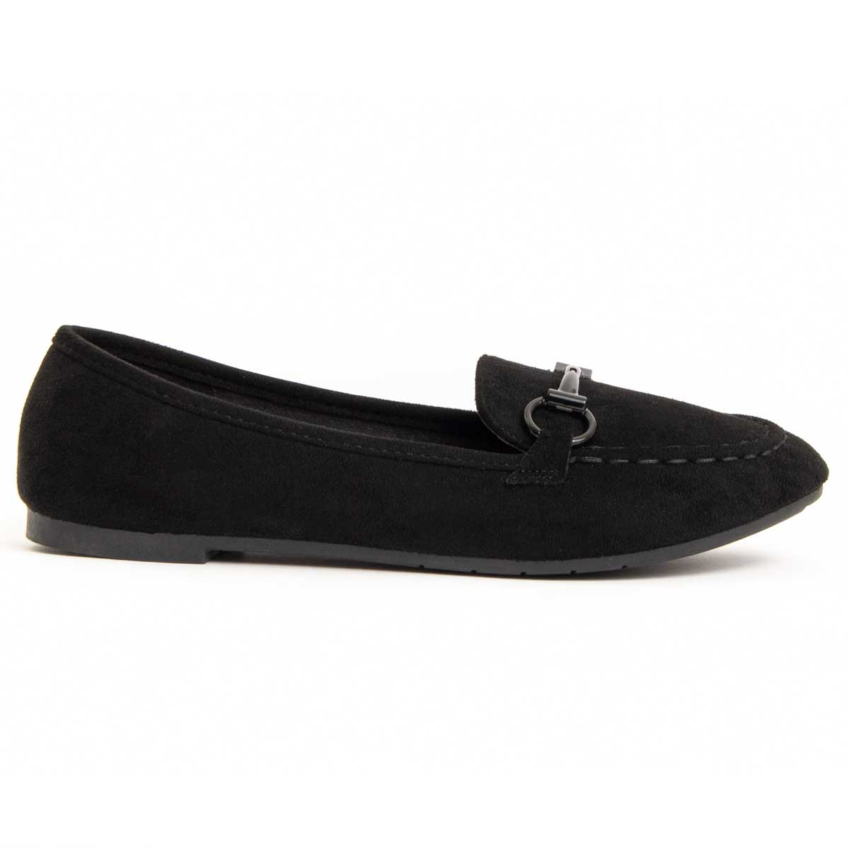 Klassische Ballerinas im Loafer-Stil
