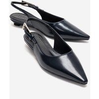 Minimalistische Slingback-Pumps mit spitzer Kappe