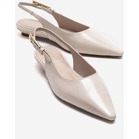 Slingback-Pumps mit spitzer Zehenpartie