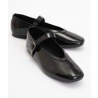 Mary Janes mit Lack-Finish