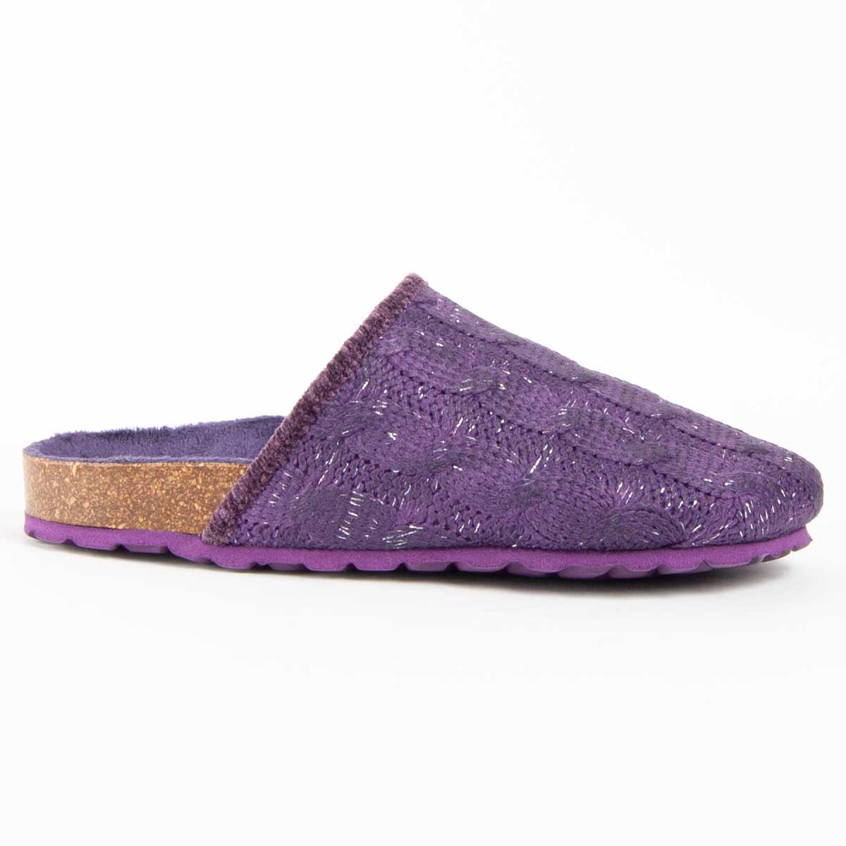 Zopfstrick Slip-On Komfort Clogs