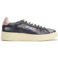 Low-Top-Sneaker mit Pailletten-Besatz