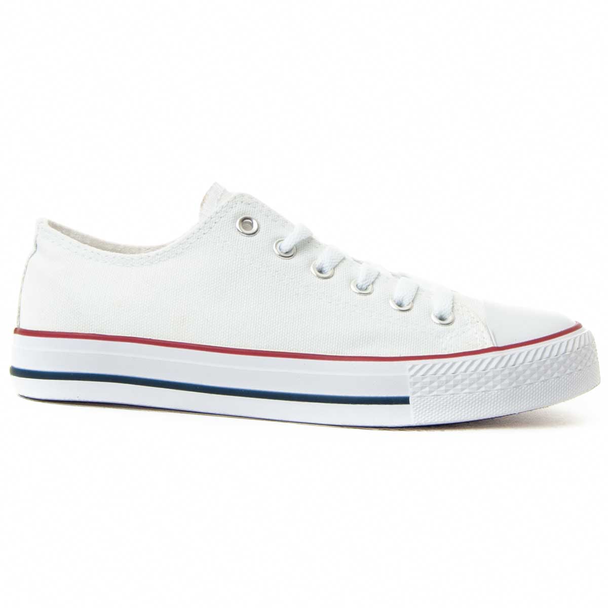 Klassischer Canvas-Sneaker Low-Top