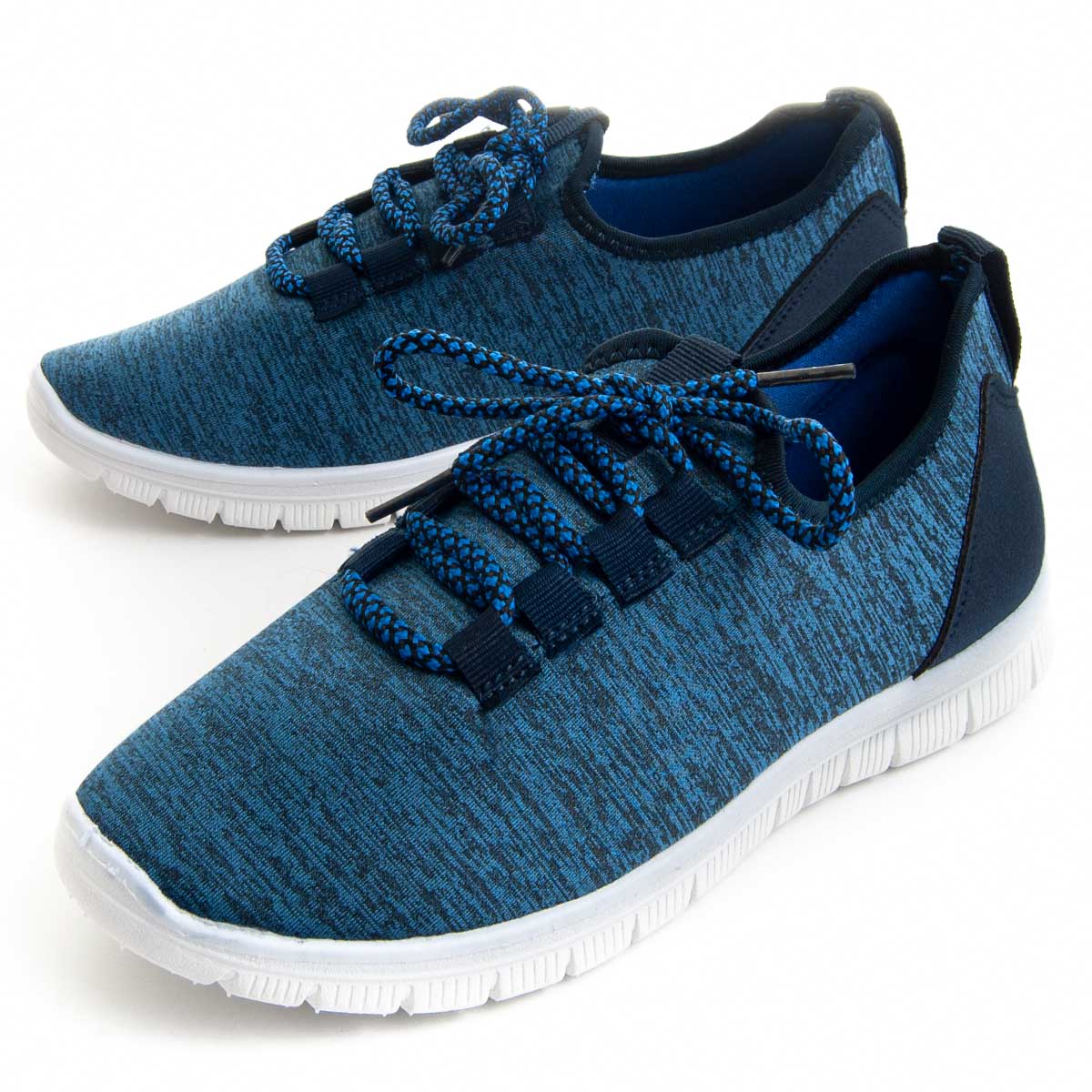 Leichter melierter Strick-Sneaker