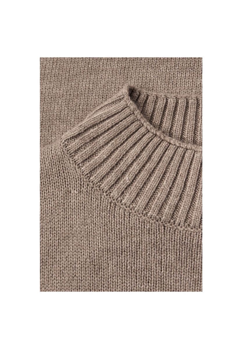 Klassischer Rollkragen Strickpullover