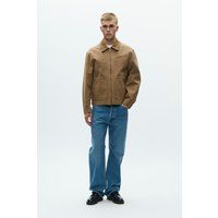 Strukturierte Utility-Jacke mit Kragen