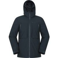 Wattierter wasserabweisender Parka mit Kapuze