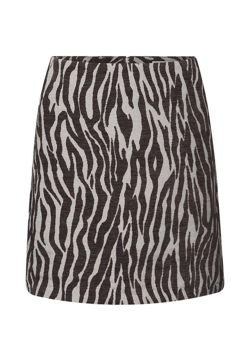 Minirock mit Zebra-Print