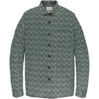 Gemustertes Button-Down Überhemd