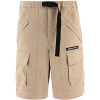 Cargo-Bermuda-Shorts mit integriertem Gürtel