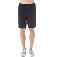 Maßgeschneiderte Baumwoll-Shorts mit Seitenstreifen