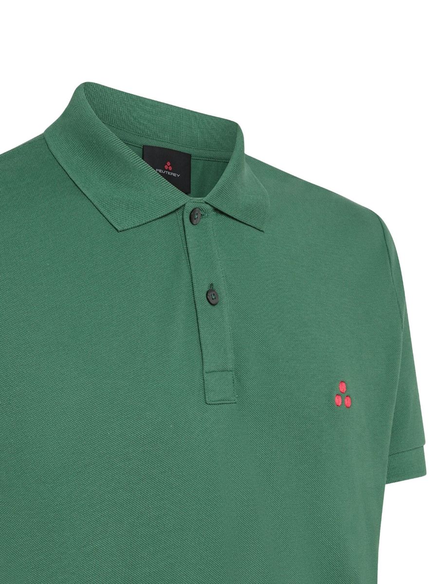 Kurzärmeliges Piqué-Poloshirt