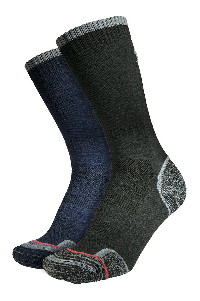Gepolsterte einlagige Wandersocken