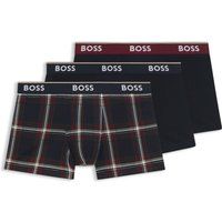 Baumwoll-Mix Boxer-Trunks im Set
