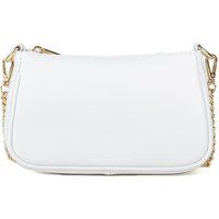 Elegante Leder-Schultertasche mit Kette