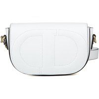 Satteltasche mit markanter Logo-Prägung