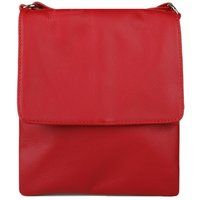 Schmale Crossbody-Tasche aus Leder