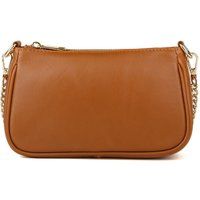 Minimalistische Leder-Umhängetasche