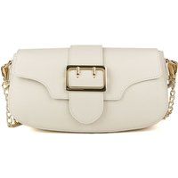 Elegante Schultertasche aus genarbtem Leder