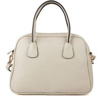 Klassische Leder-Handtasche mit Griff