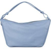 Weiche Hobo-Tasche aus genarbtem Leder