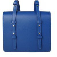 Strukturierte Satchel-Tasche aus Kalbsleder