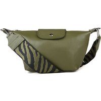 Gekörnte Leder-Gürteltasche zum Umhängen
