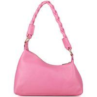 Schultertasche mit geflochtenem Riemen