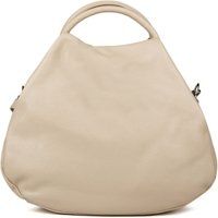 Lässige Tasche aus genarbtem Leder
