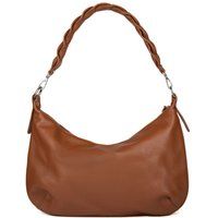 Hobo-Tasche mit geflochtenem Henkel
