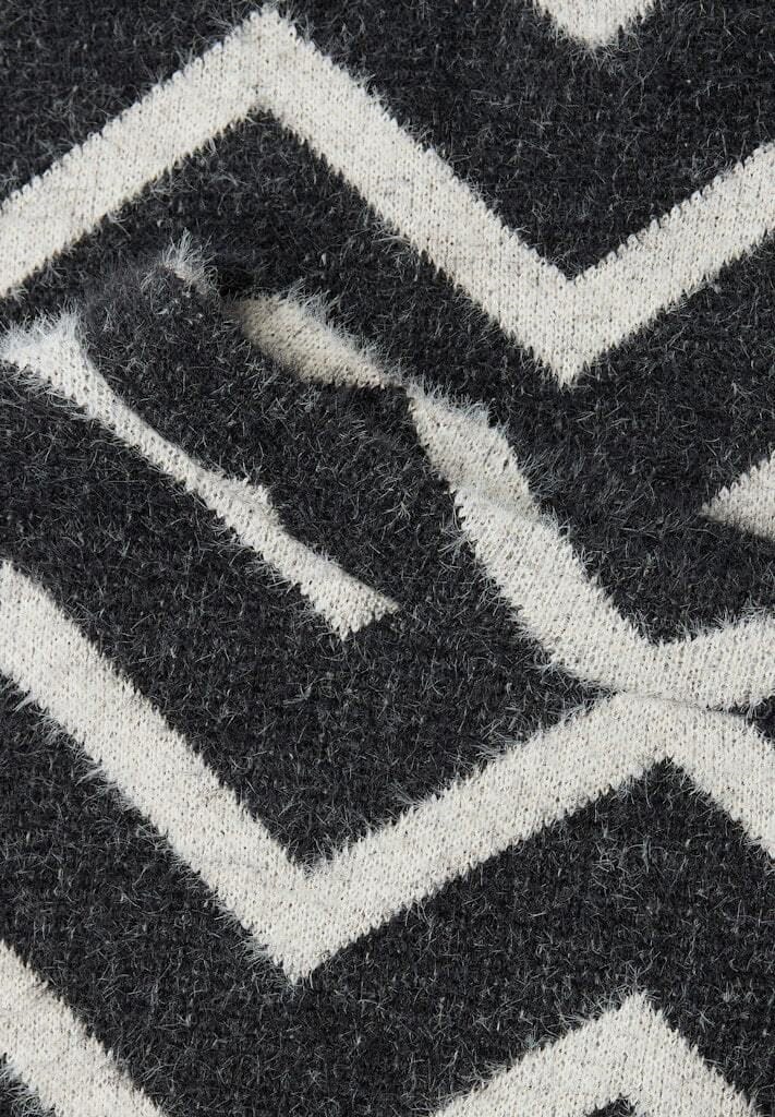 Strickpullover mit Zickzackmuster