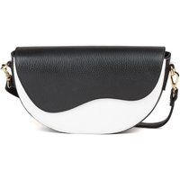 Zweifarbiges Accessoire in Wellen-Optik